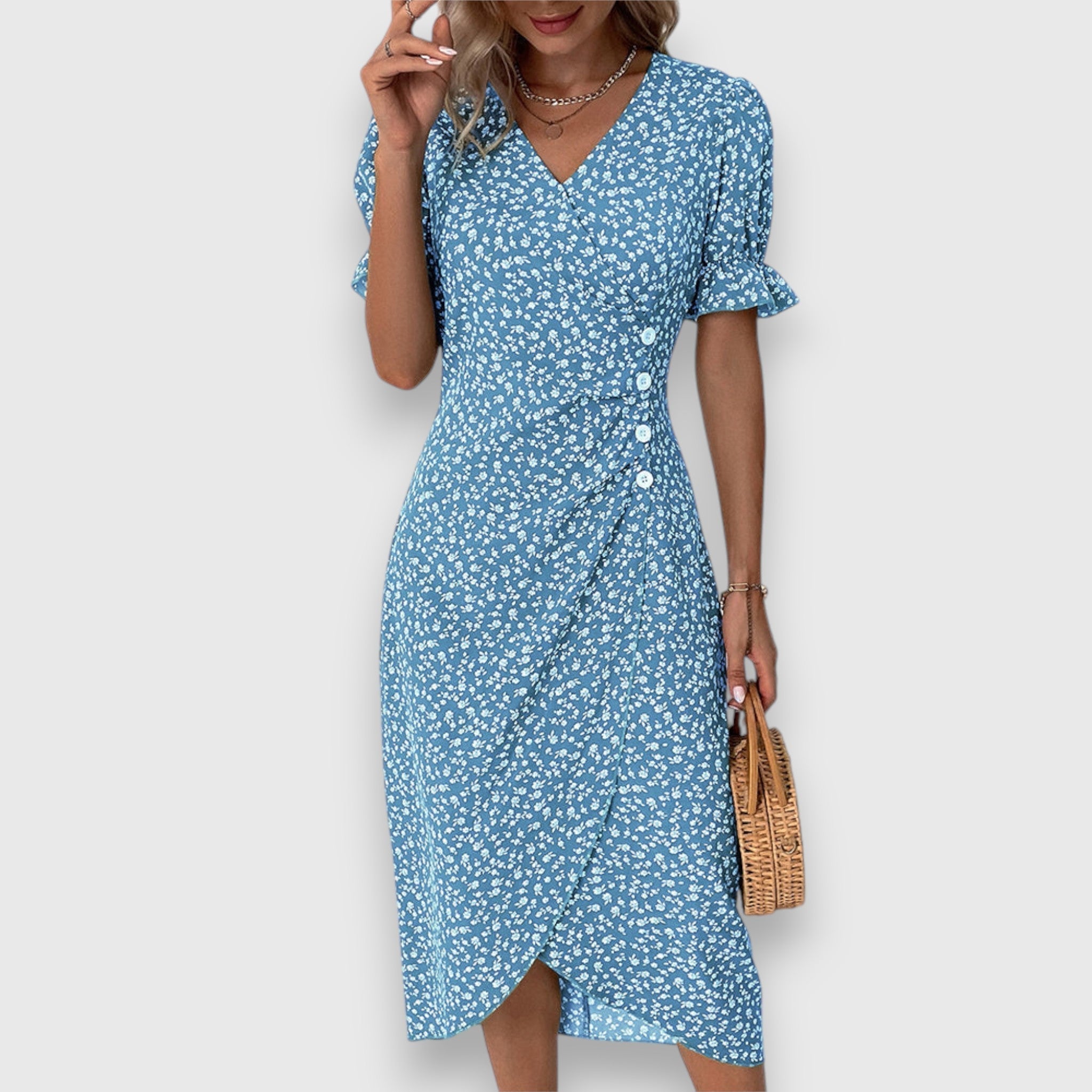 Elegant Floral Dress