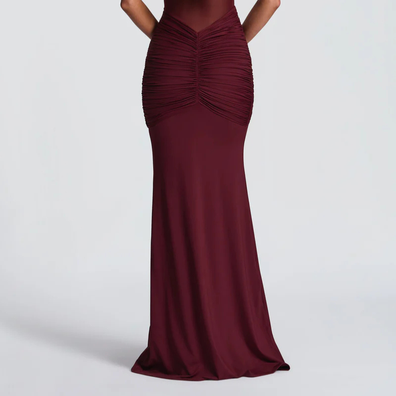 Timeless Siren Hourglass Gown - Alluring Silhouette Evening Dress