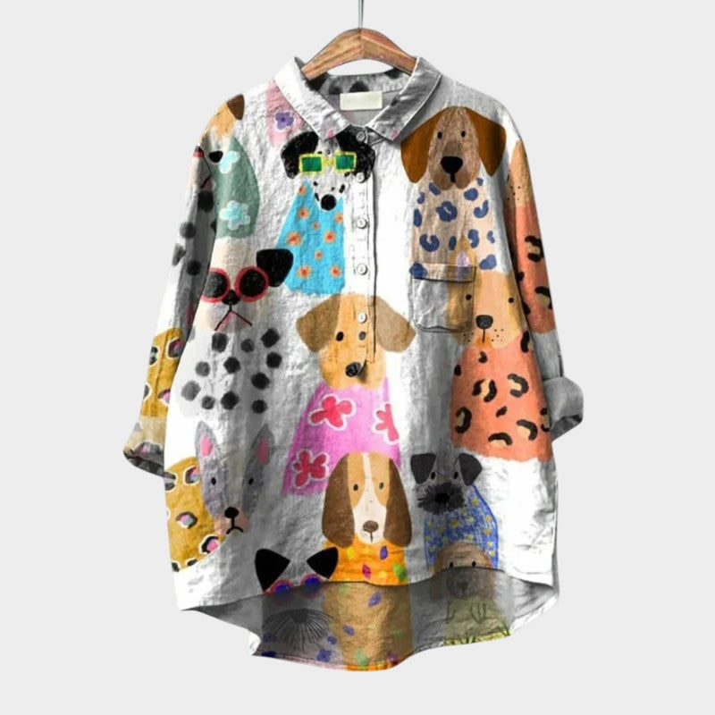 Milla™ Elegant Blouse – Timeless Style for Any Occasion