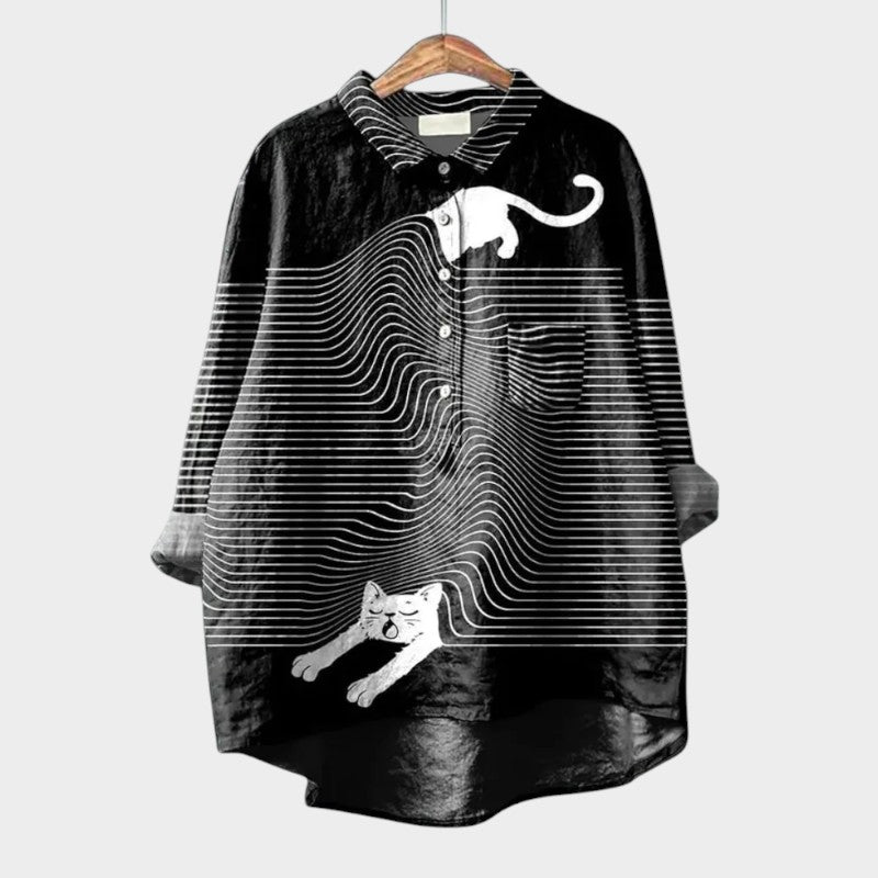 Milla™ Elegant Blouse – Timeless Style for Any Occasion