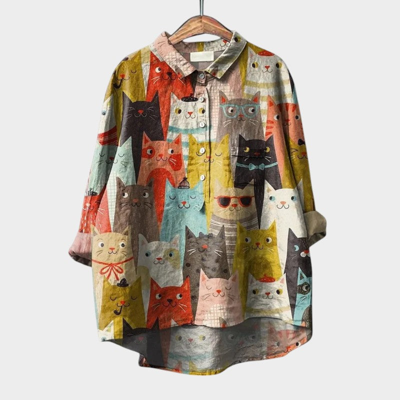 Milla™ Elegant Blouse – Timeless Style for Any Occasion