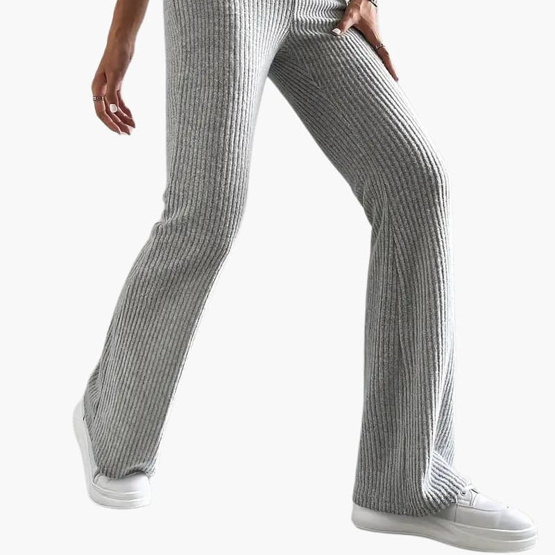High-Waisted Casual Pants - Effortless Style & All-Day Comfort