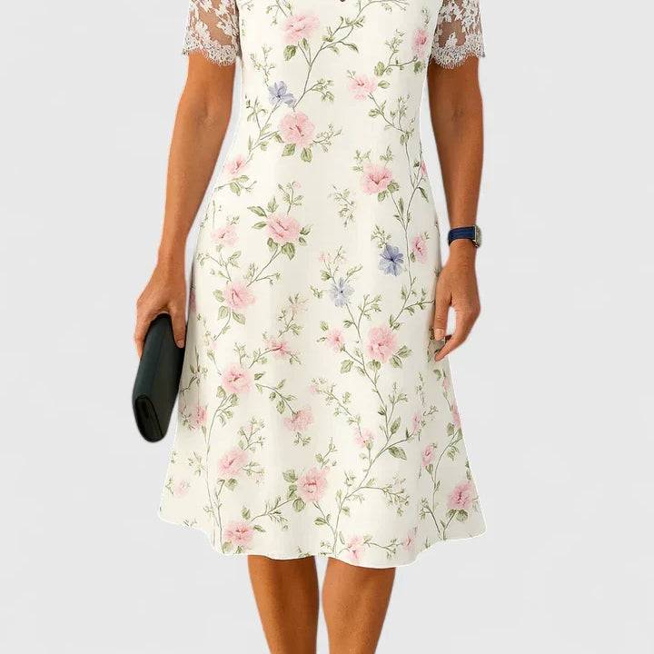 Brislyn | Elegant Midi Dress