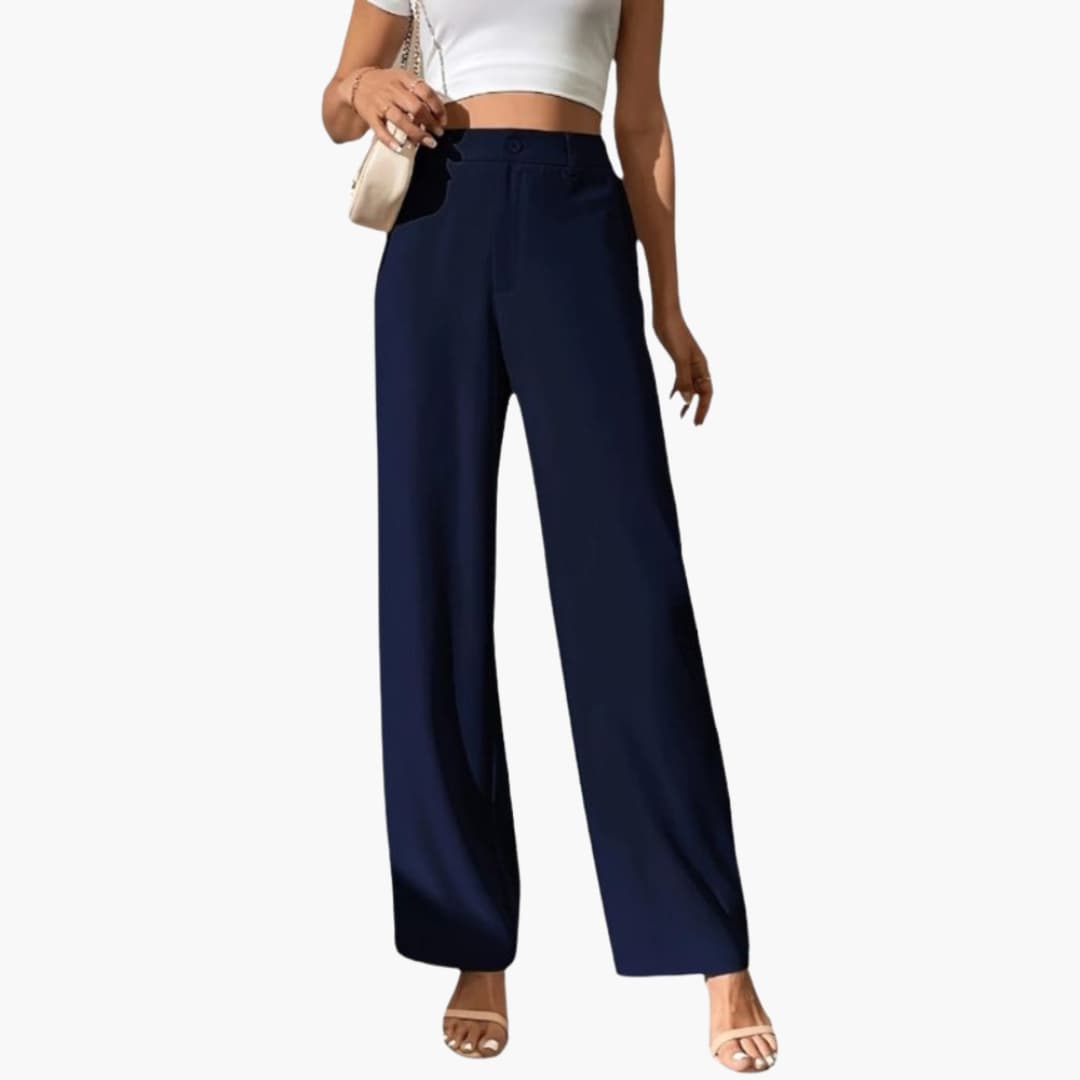 Wide-Leg Pants - Effortless Style, Flowy Comfort