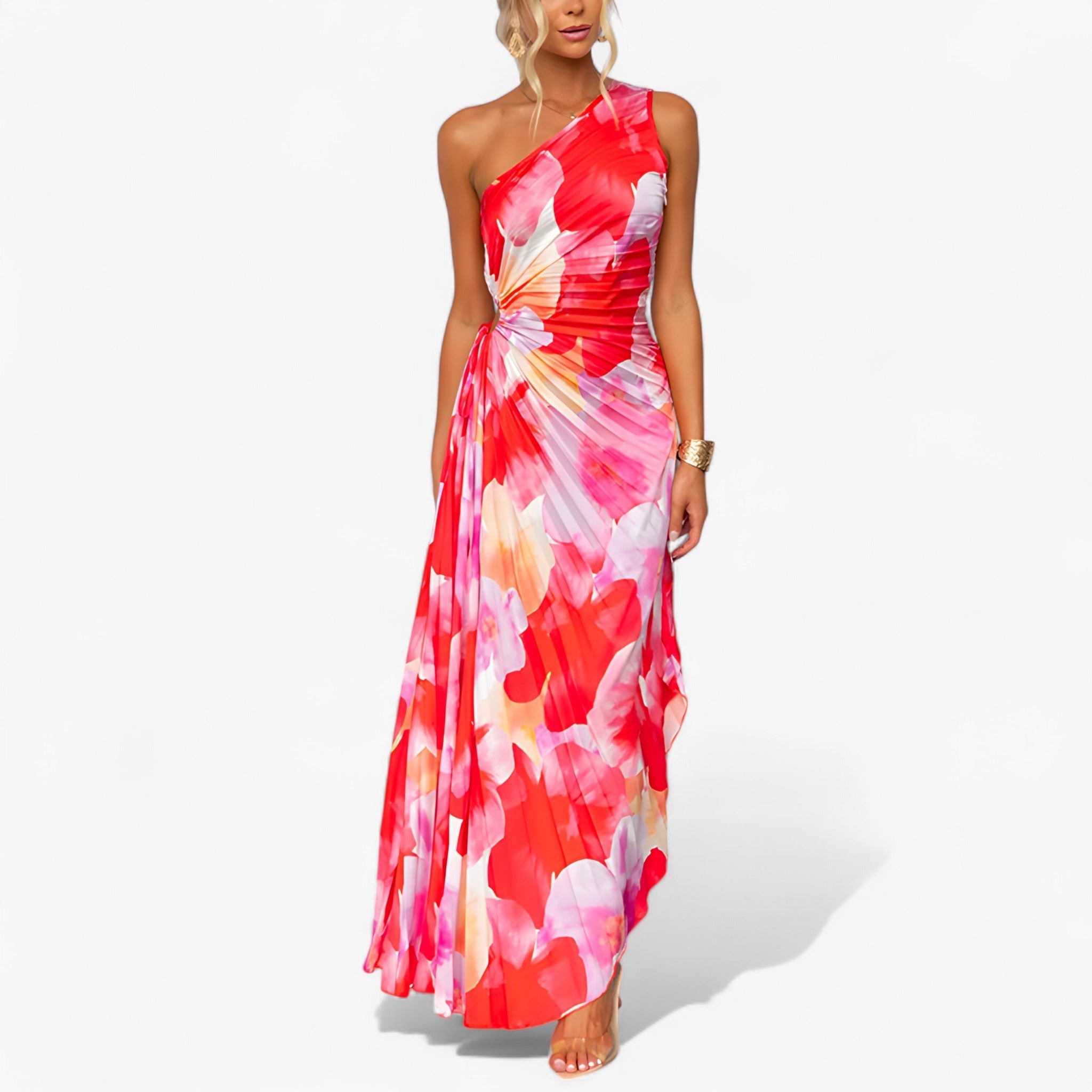 Vianna | Exclusive Asymmetric One-Shoulder Dress