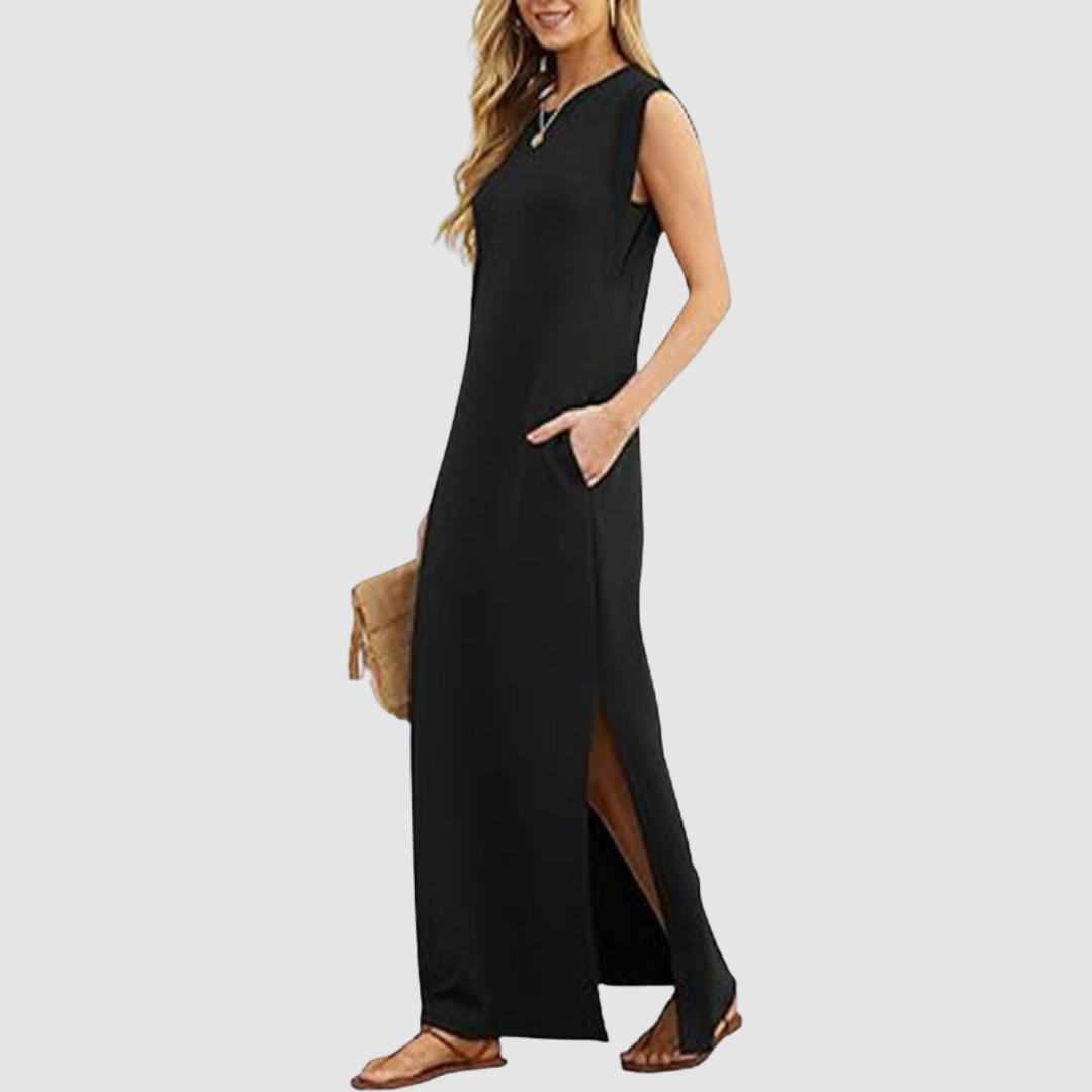 Elegant Maxi Dress - Timeless Glamour in a Flowing Silhouette