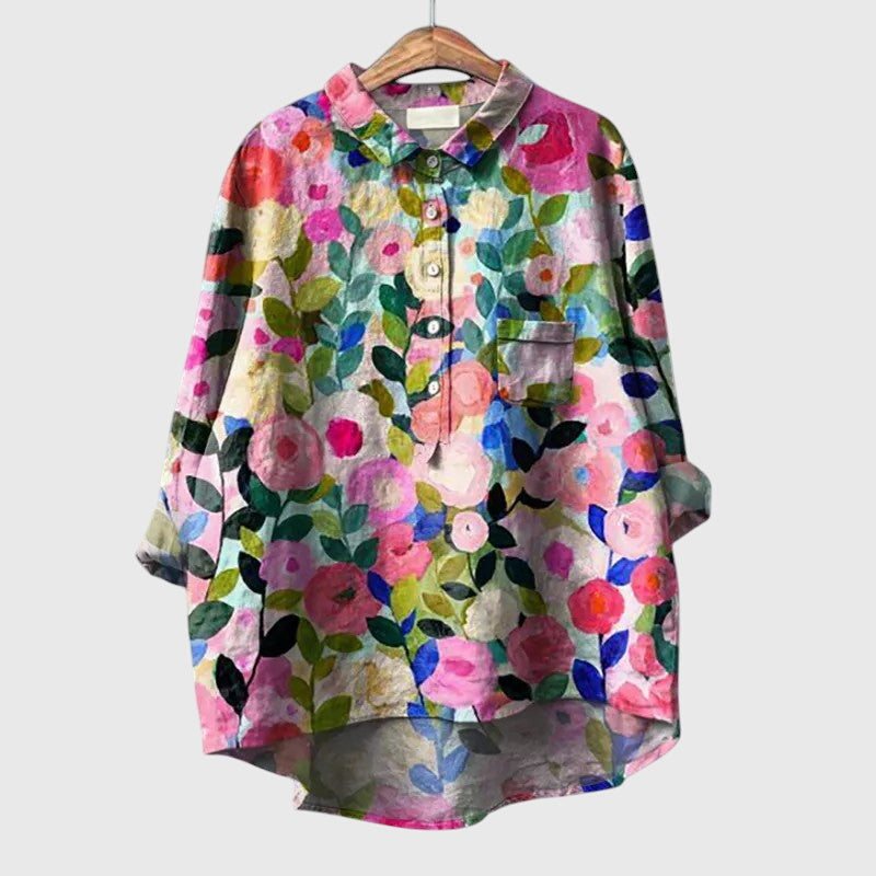 Elly™ Elegant Blouse - Effortless Style, Modern Chic