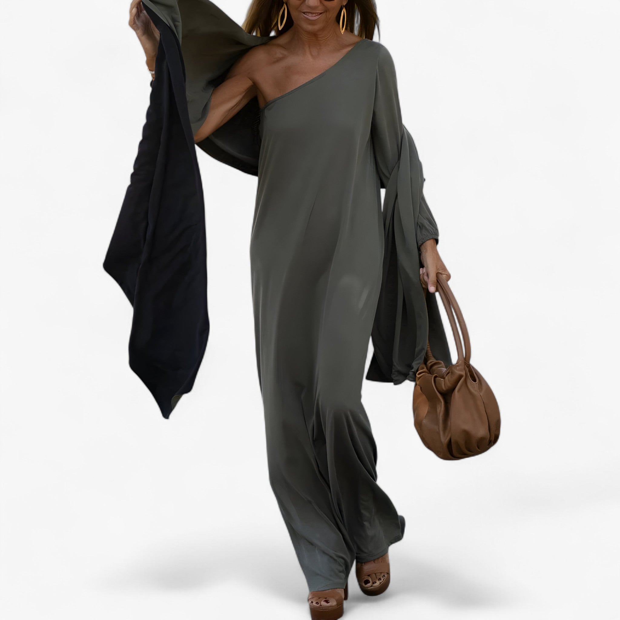 Anika | Elegant One-Shoulder Dress – Stylish and Party-Ready