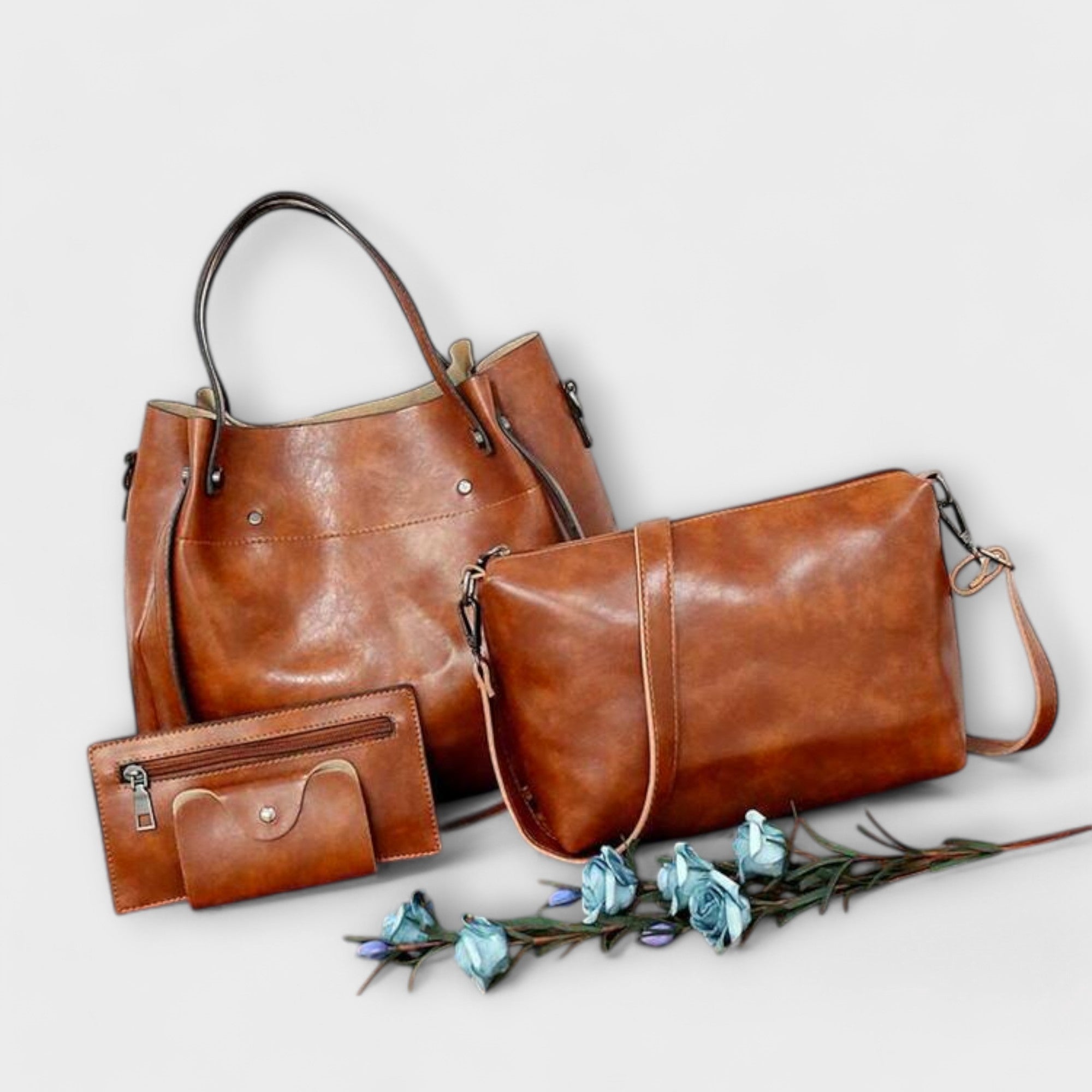 Olivia 4-Piece Vintage Bag Set – Timeless Style for Everyday Elegance