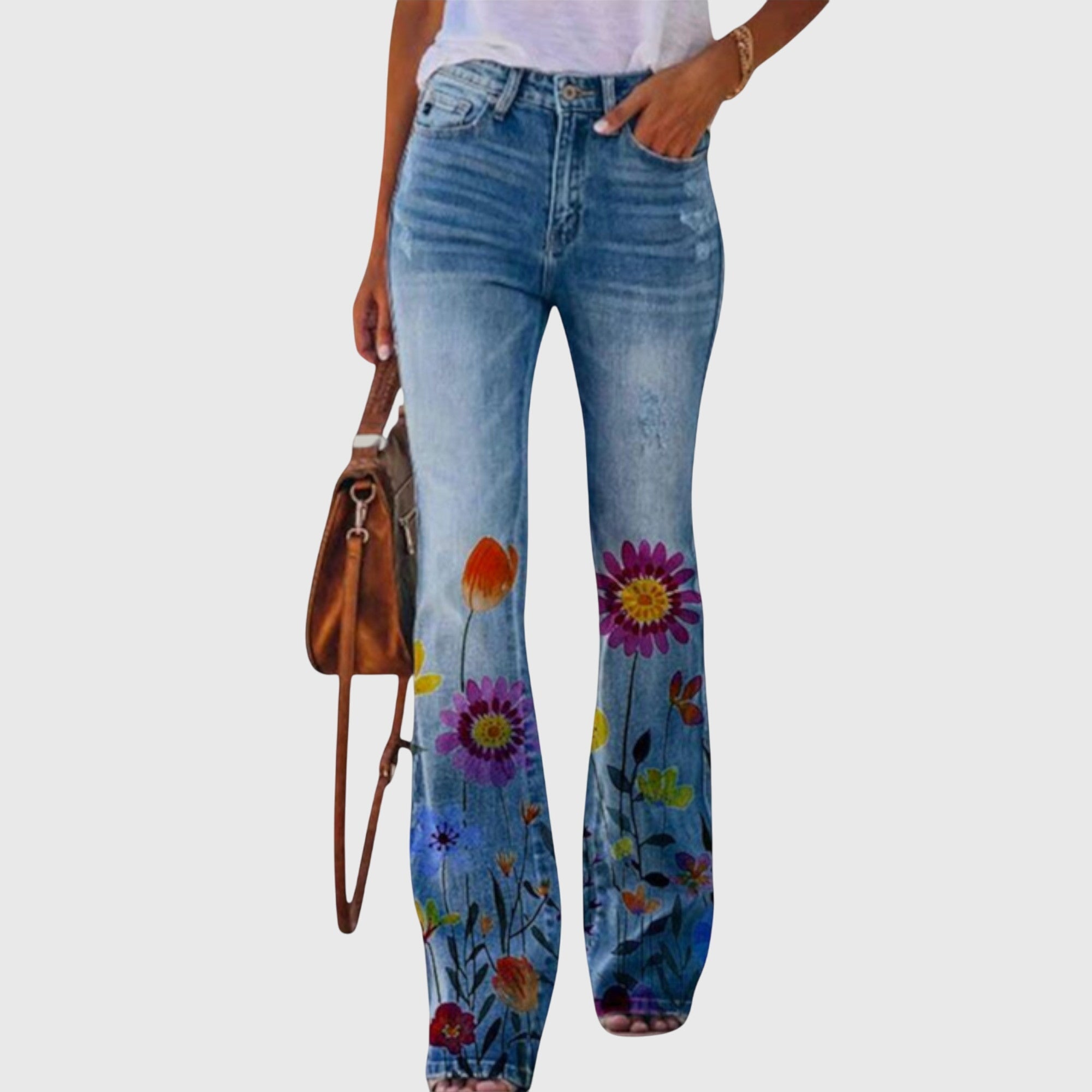 Floral-Print Pants for a Fresh, Effortless Look