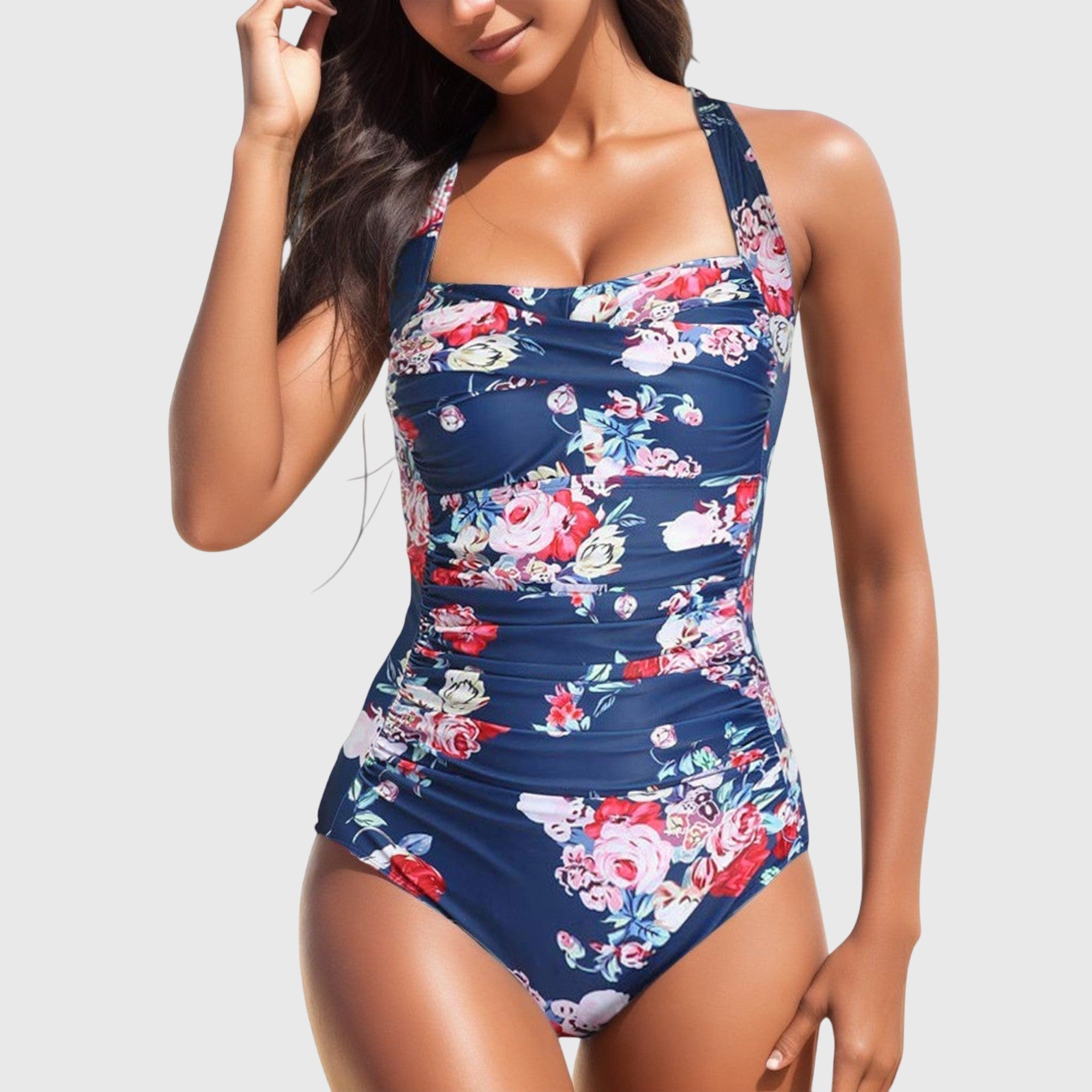 Lina: Sleek One-Piece Swimsuit for Effortless Beach Style