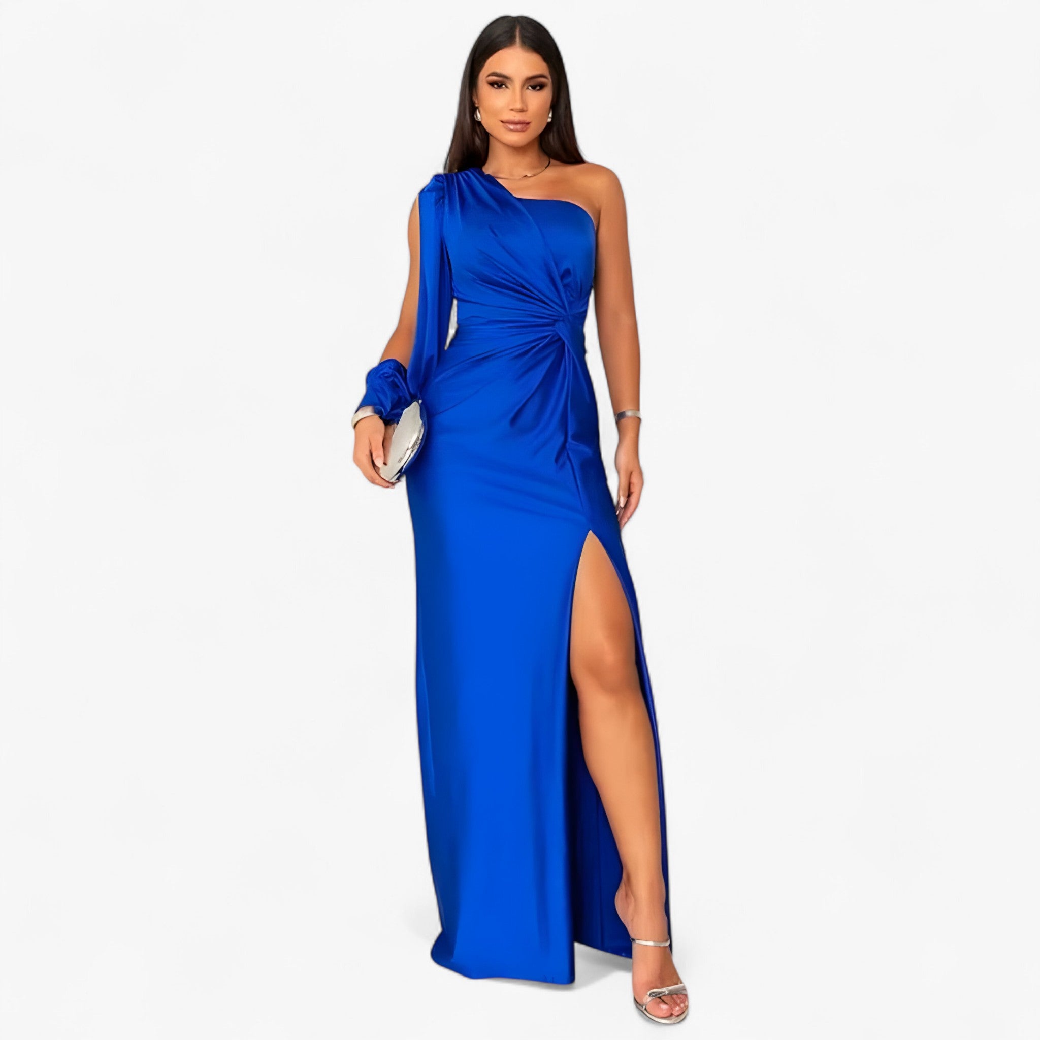 Camilla | Elegant Satin Dress for Women – Glossy and Timeless Style