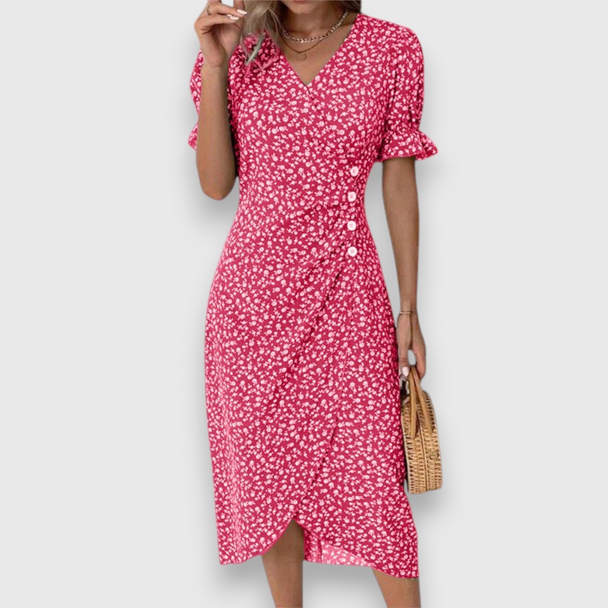 Elegant Floral Dress