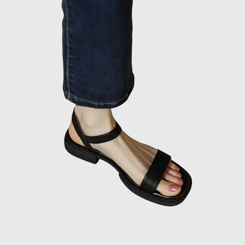 Celestia™ Premium Leather Orthopedic Sandals — Superior Arch Support for All-Day Comfort