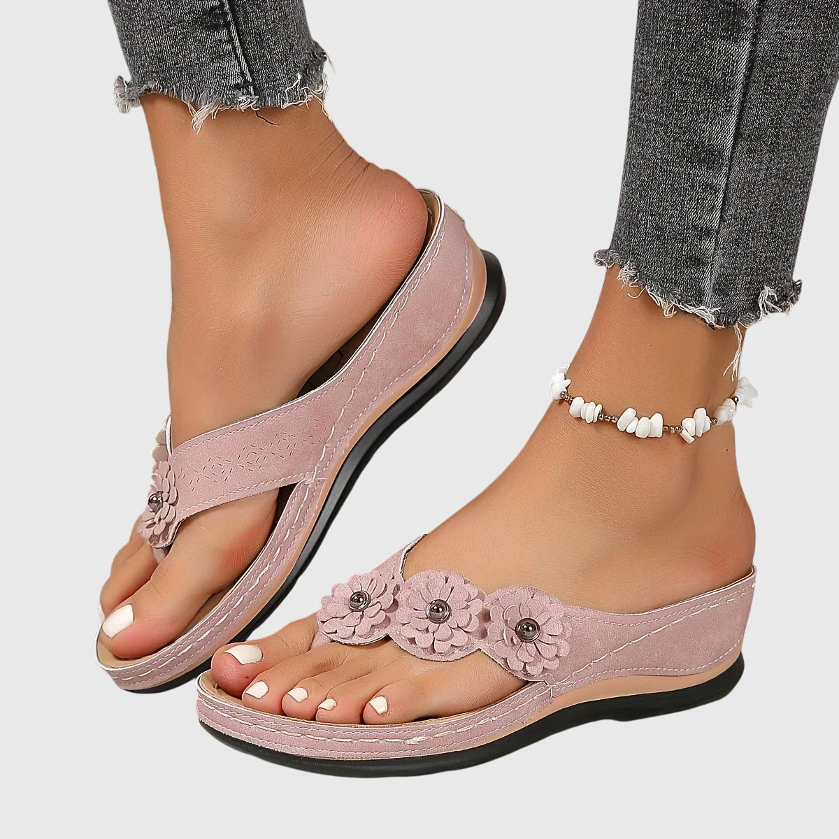 Alexis Orthopedic Comfort Flip Flops with Arch Support