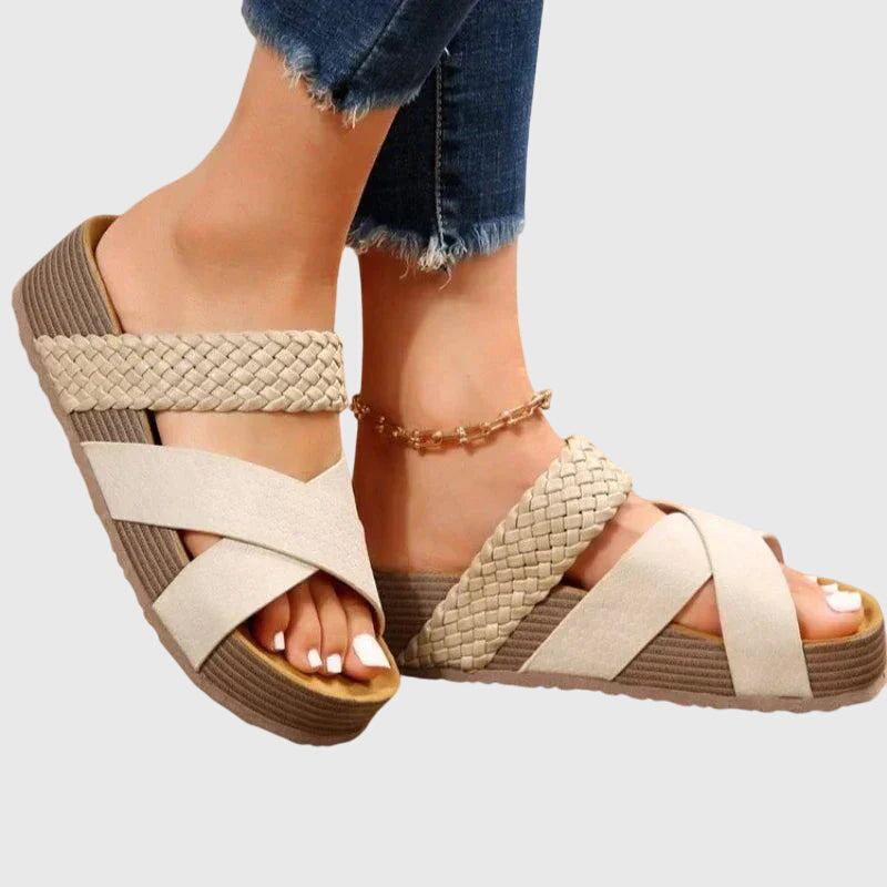 Sophie™ Comfort Orthopedic Sandals – All-Day Support & Plush Cushioning