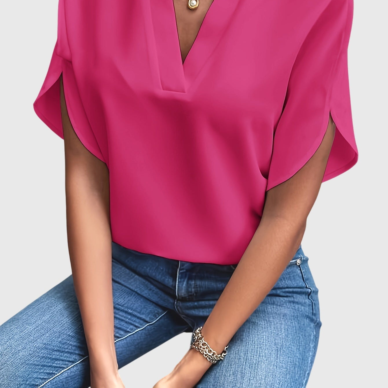 Kristie™ Chic Elegance Blouse - Effortless Sophistication