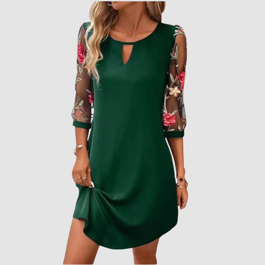 Floral-Print Summer Dress - Lightweight, Breezy Sundress for Sunny Days