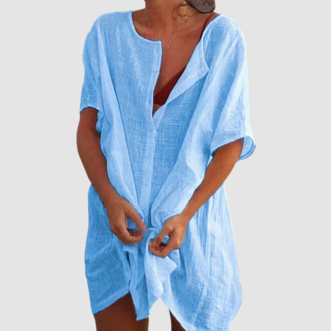 Soft-Luxe Relaxed-Fit Dress