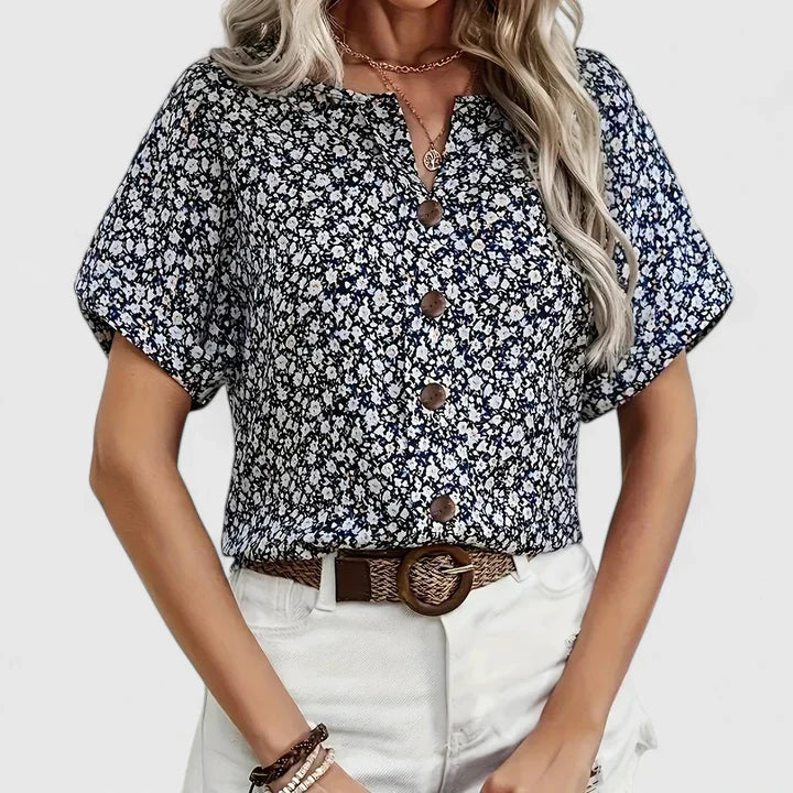 Faylora Cozy-Chic Blouse - Effortless Everyday Style