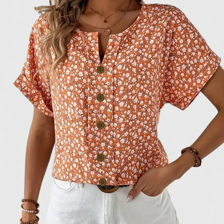 Faylora Cozy-Chic Blouse - Effortless Everyday Style