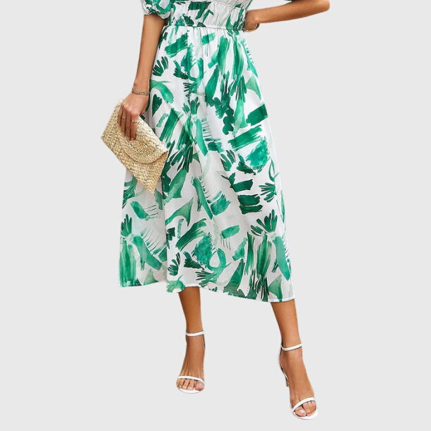 Floral Midi Dress — Effortlessly Flattering Silhouette