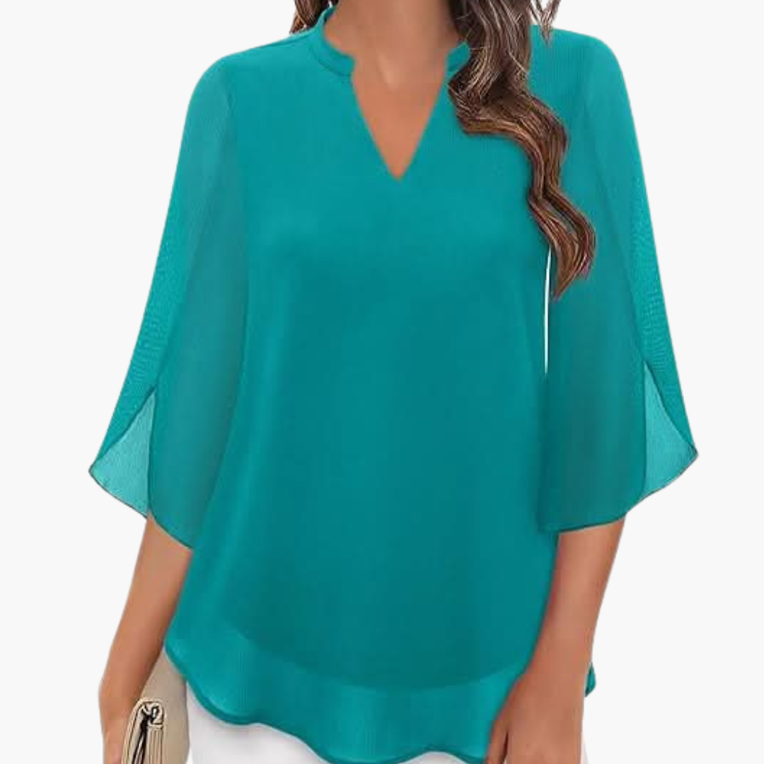 Elegant Layered Blouse for Effortless Style