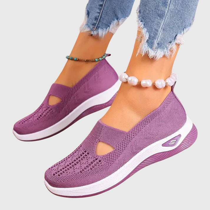 Lora™ Comfort-Fit Orthopedic Walking Shoes with Enhanced Support