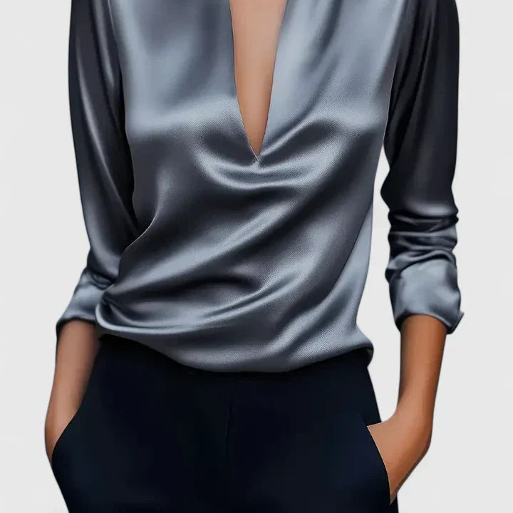 Calvina | Timelessly Elegant Blouse
