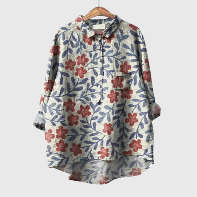 Elly™ Elegant Blouse - Effortless Style, Modern Chic