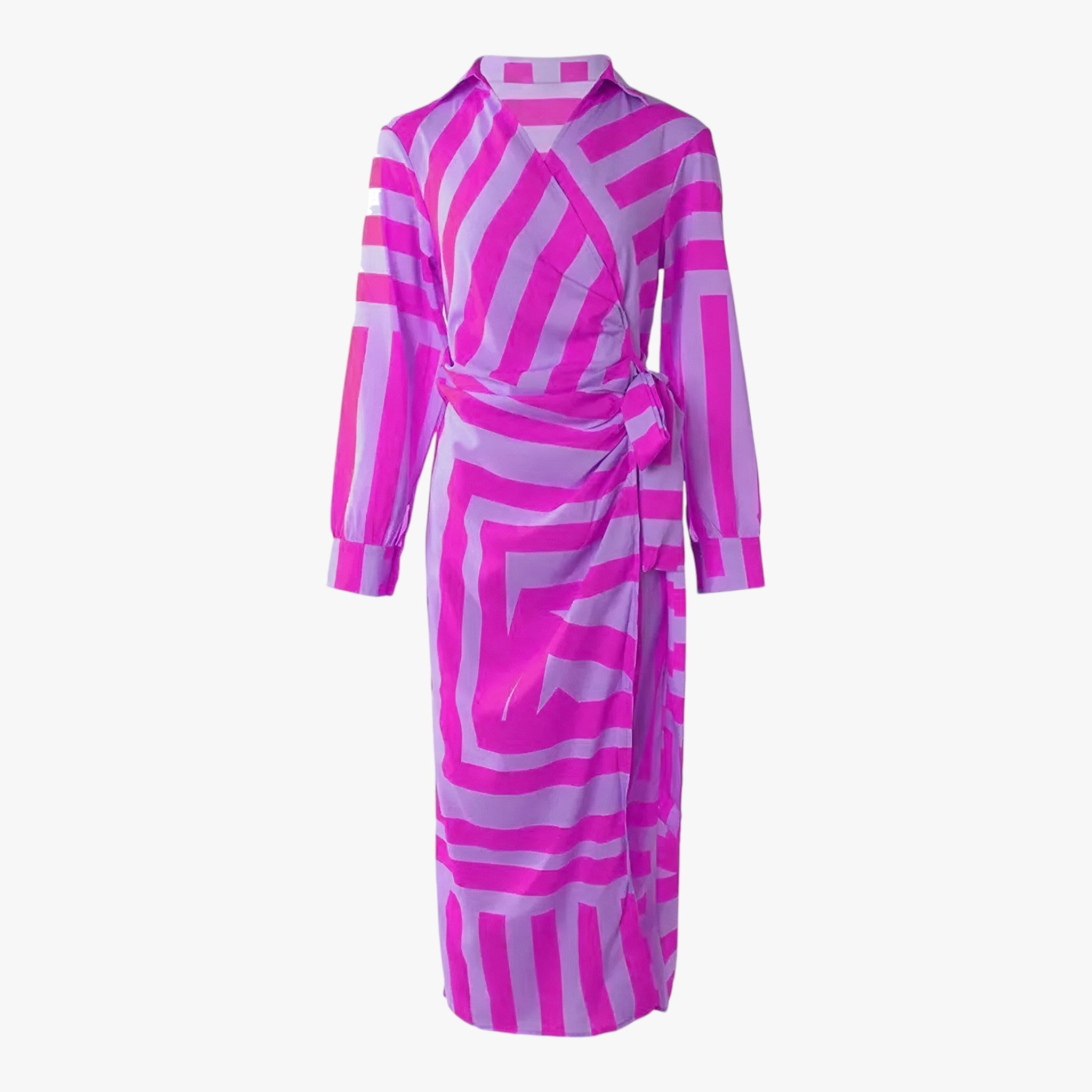 Elena | Printed maxi dress – sophisticated, feminine and perfect for festive occasions