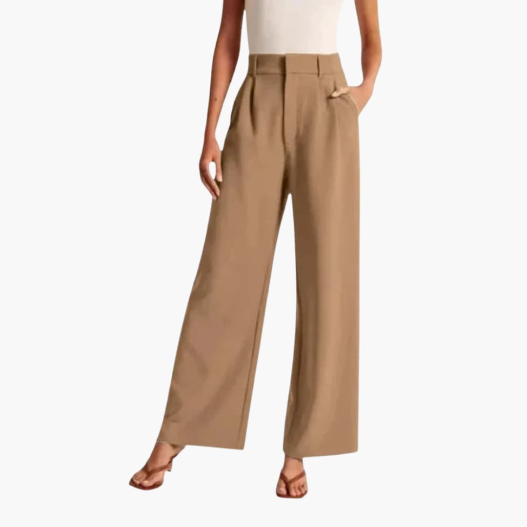 Wide-Leg Pants - Effortless Style, Flowy Comfort