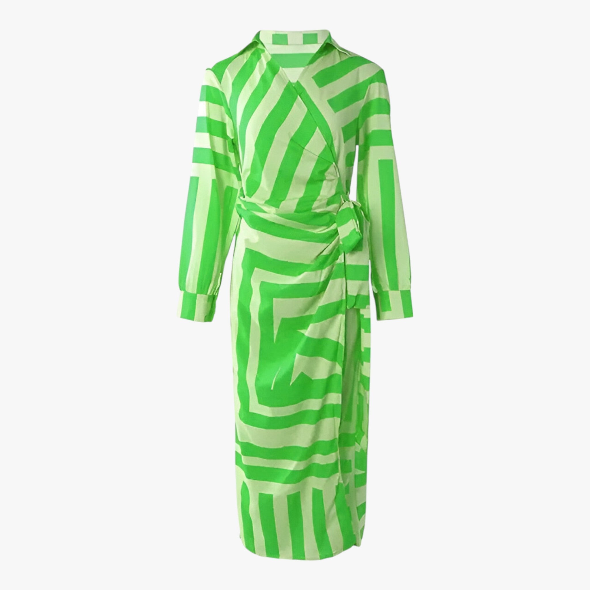 Elena | Printed maxi dress – sophisticated, feminine and perfect for festive occasions