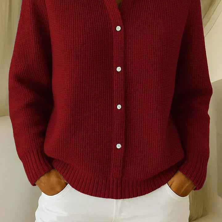 Effortlessly Elegant Cozy Knit Cardigan