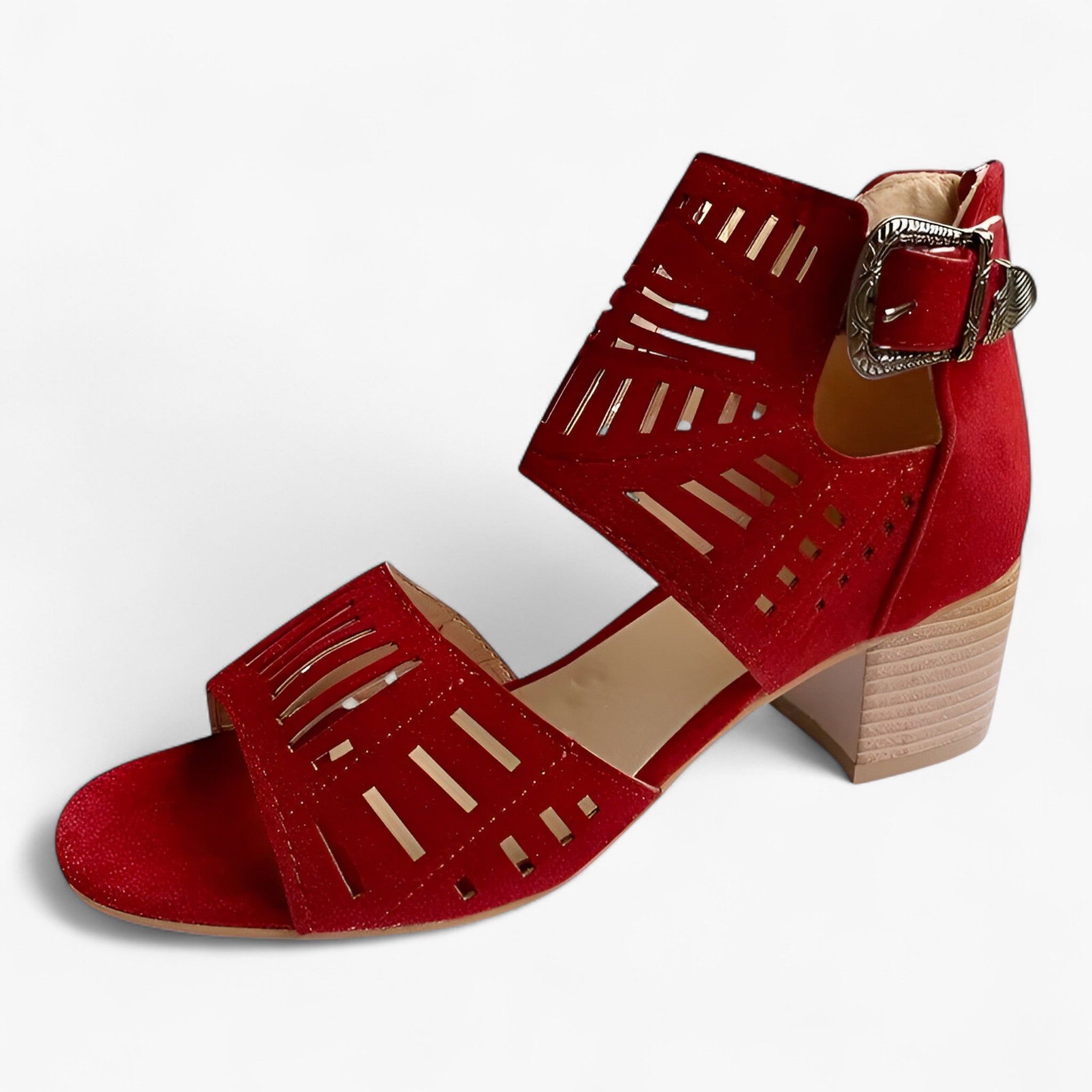 Sloane | Velour Sandal - Elegant and Comfortable Look