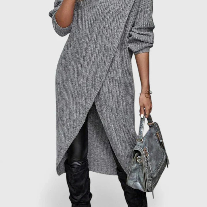 Zarymelle | Timeless Knit Sweater Dress for Effortless Style
