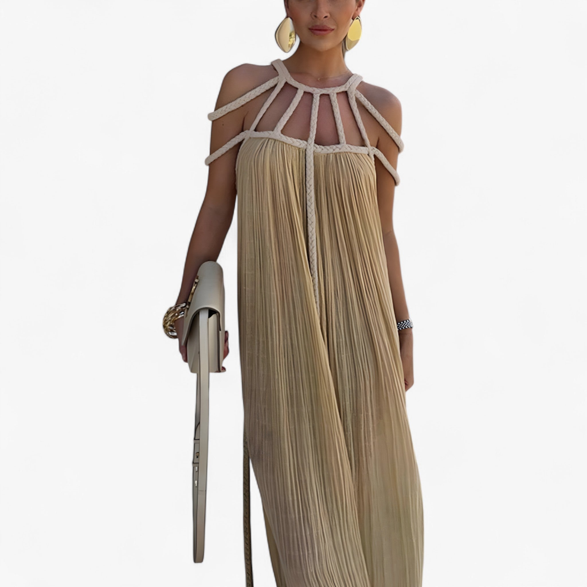 Linette Long Dress – Elegant and Comfortable