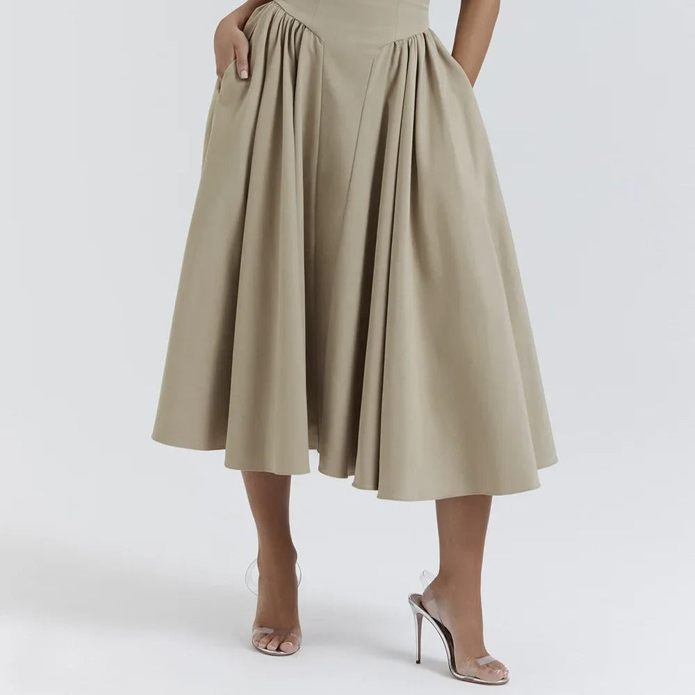 Briallen Fresh Structured Dress - Sleek, Modern Silhouette