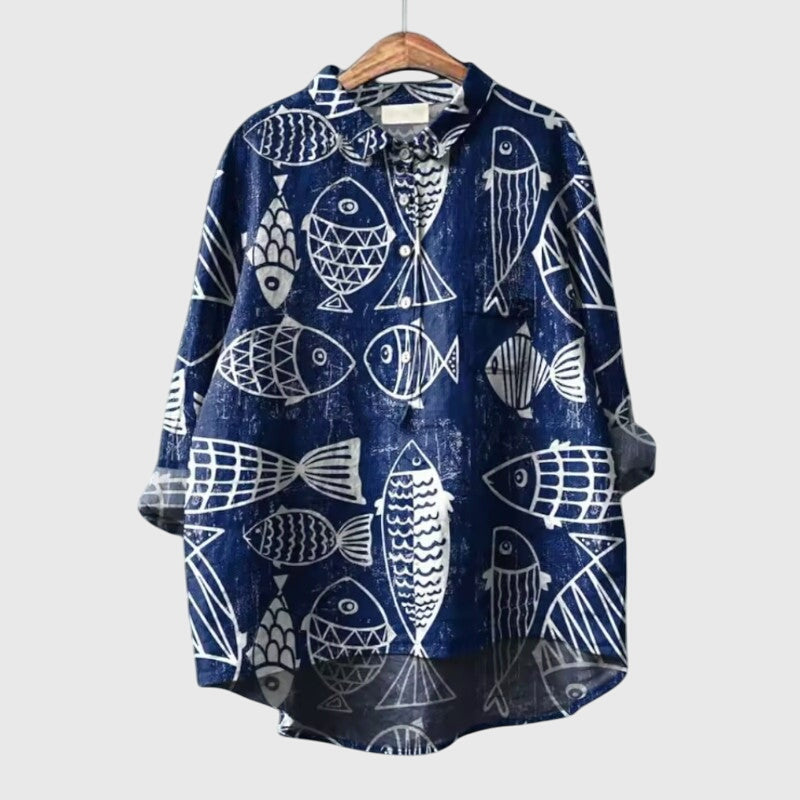 Lumi™ Elegant Blouse – Timeless Chic, Effortless Style