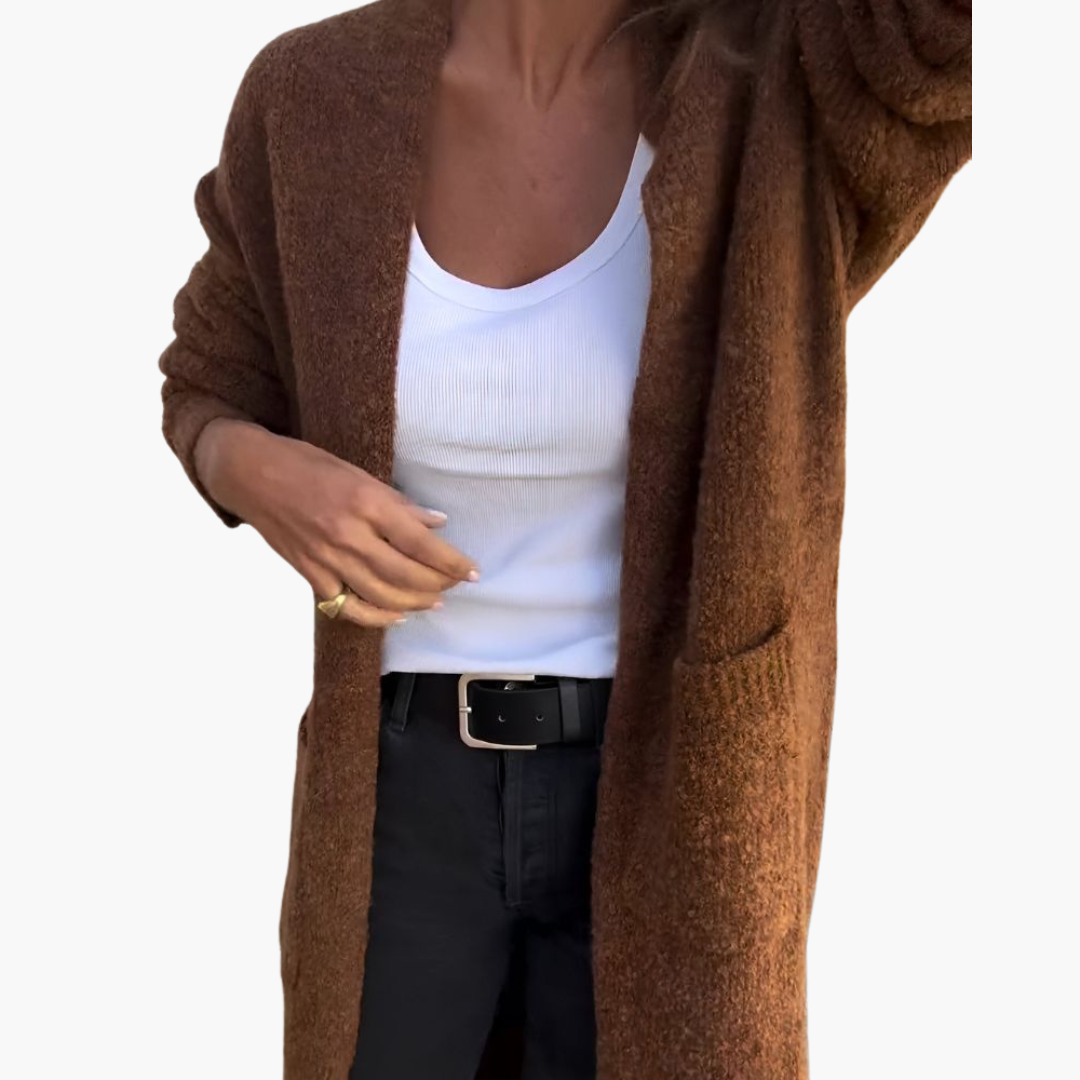 Cozy Casual Knit Cardigan with Pockets