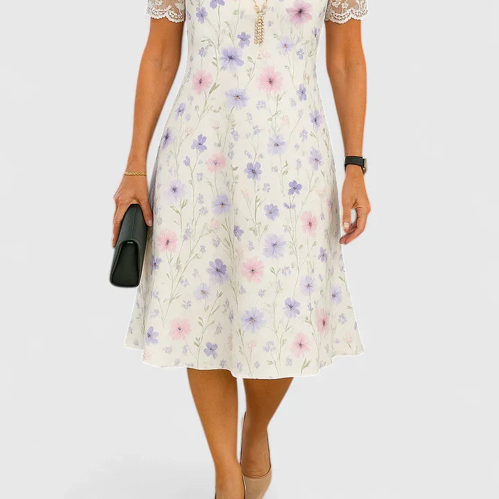 Brislyn | Elegant Midi Dress