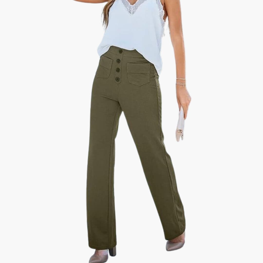 Ultra-Comfort Elasticated Pants for All-Day Wear