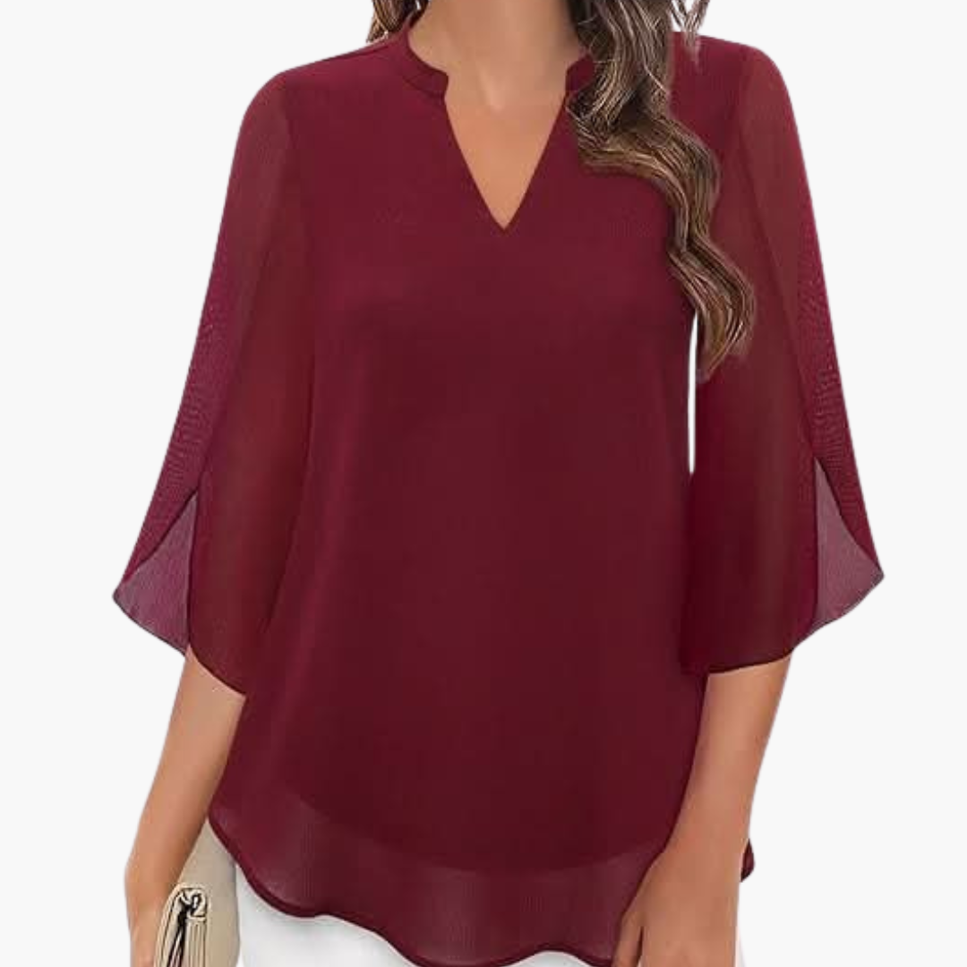 Elegant Layered Blouse for Effortless Style
