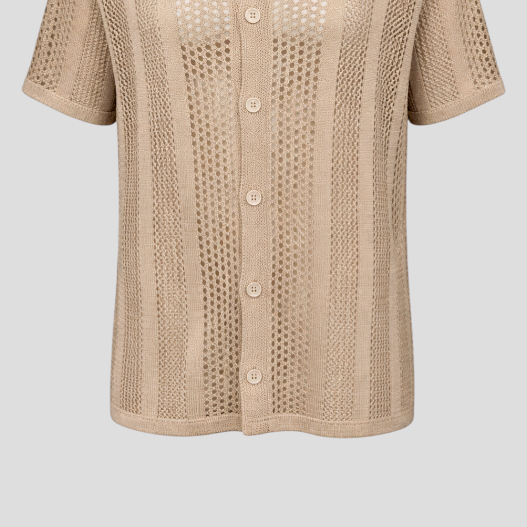 Premium Textured Button-Up Shirt