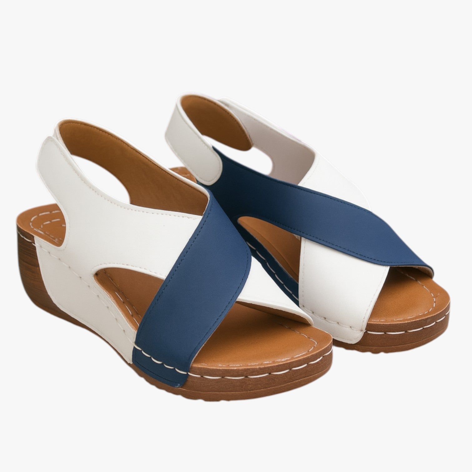 Rachelle | Summery comfort with style - Soft and lightweight wedge-heel sandals