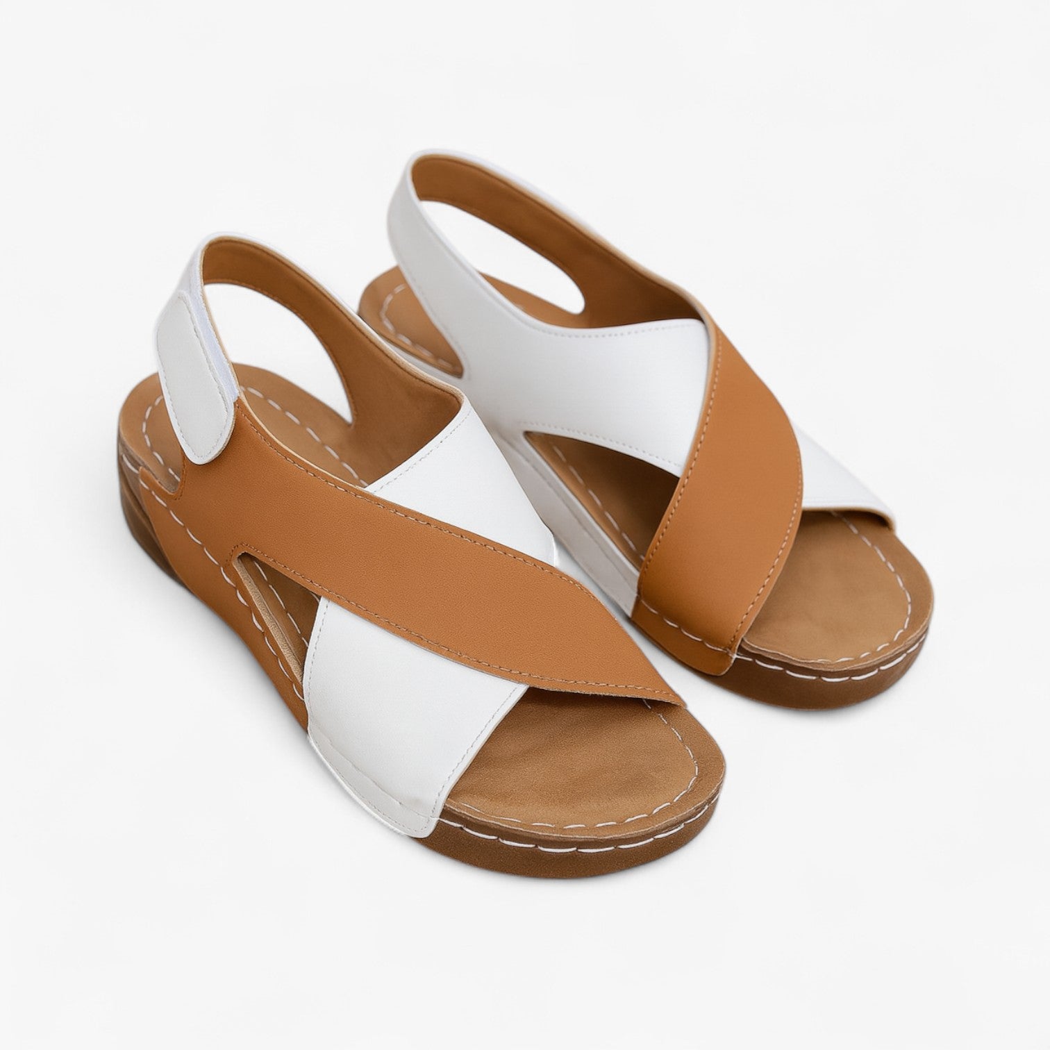 Rachelle | Summery comfort with style - Soft and lightweight wedge-heel sandals