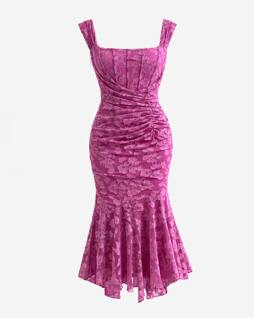 Clara | Midi dress with an elegant and flattering fit