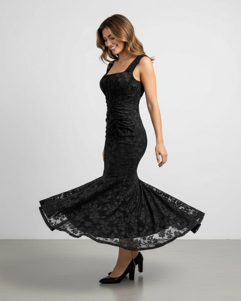Clara | Midi dress with an elegant and flattering fit