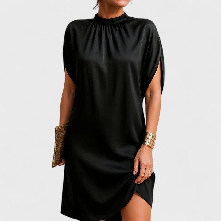 V-Neck Summer Dress – Breathable Fabric & Lightweight Feel