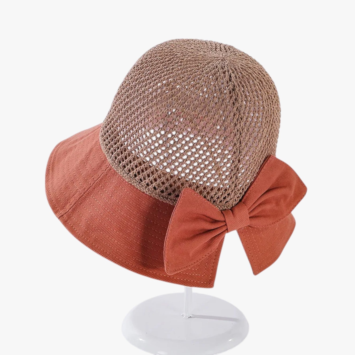 Jesse | Crochet Summer Hood with a Folded Knot and Breathable